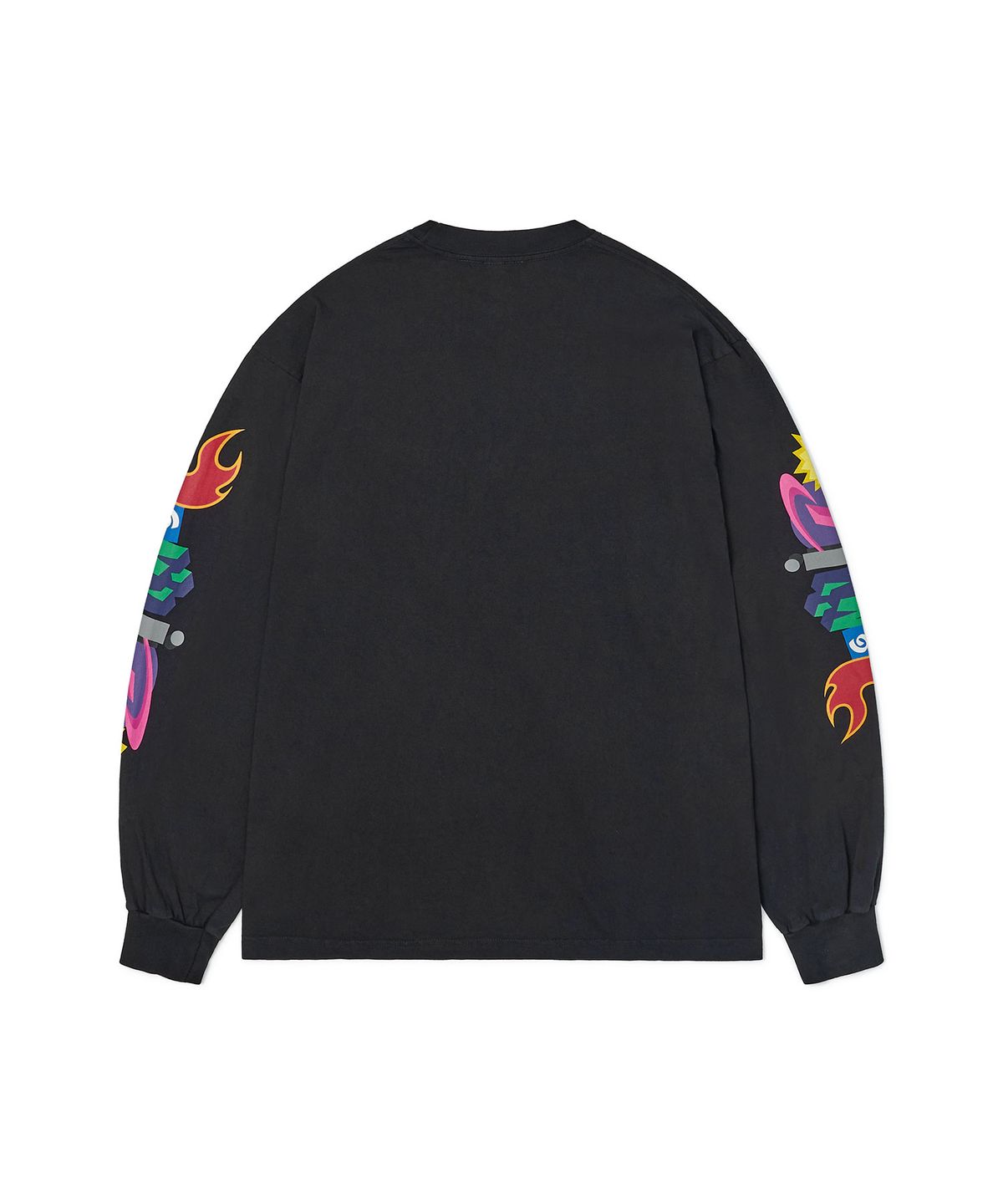 디미토(DIMITO) GRAPHIC COMBO LSV GD 6.5OZ TEE BLACK