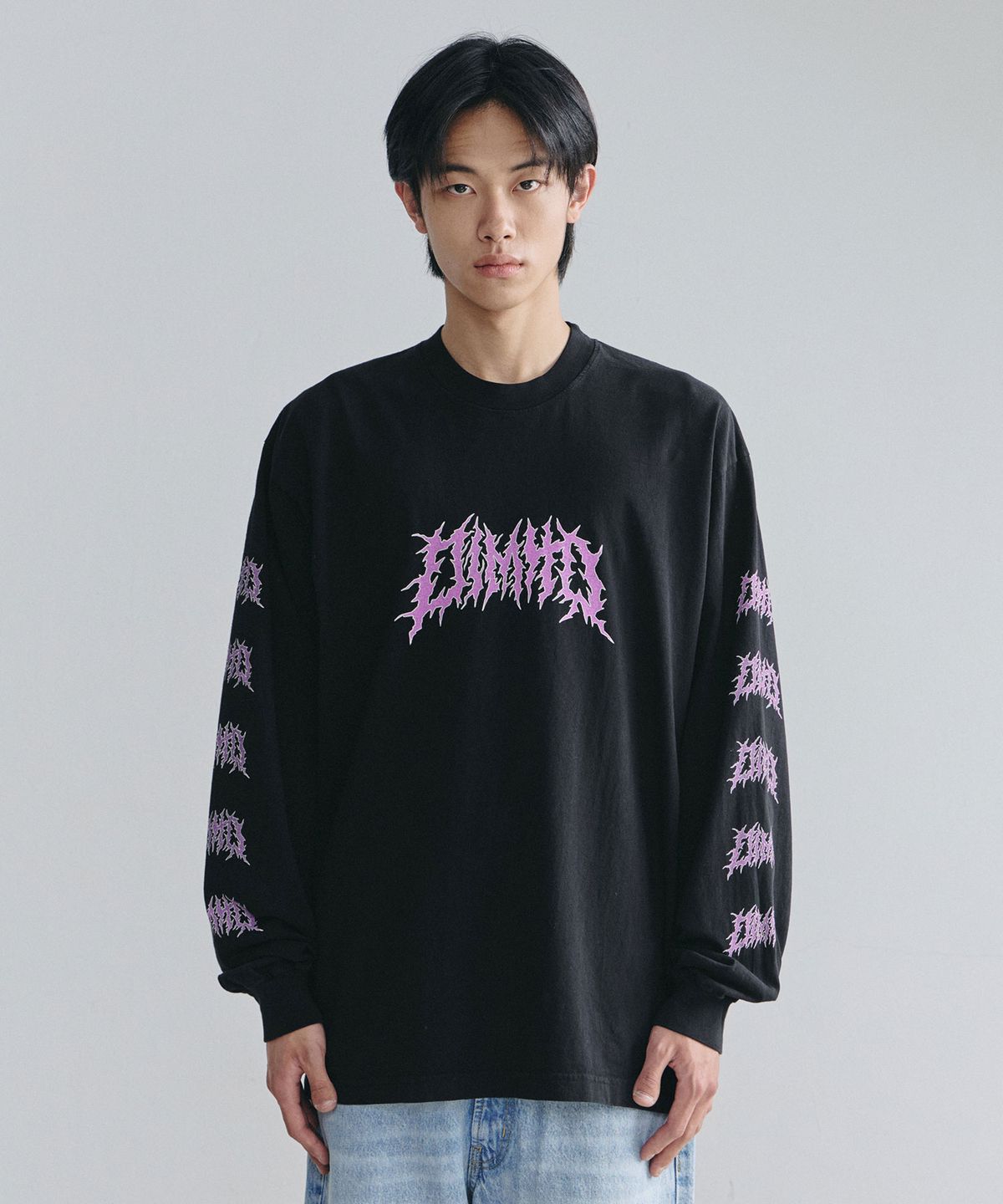 디미토(DIMITO) FIRE VOLT LSV GD 6.5OZ TEE BLACK