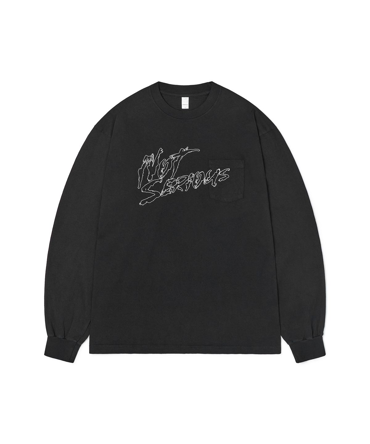 디미토(DIMITO) NSS RUDE POCKET LSV GD 6.5OZ TEE BLACK