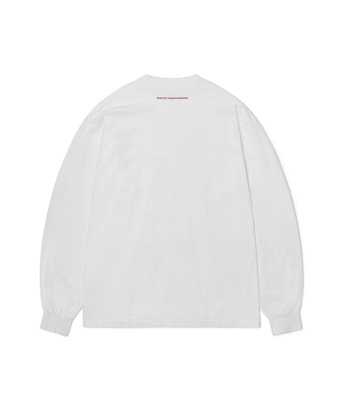 디미토(DIMITO) NSS RUDE POCKET LSV GD 6.5OZ TEE WHITE