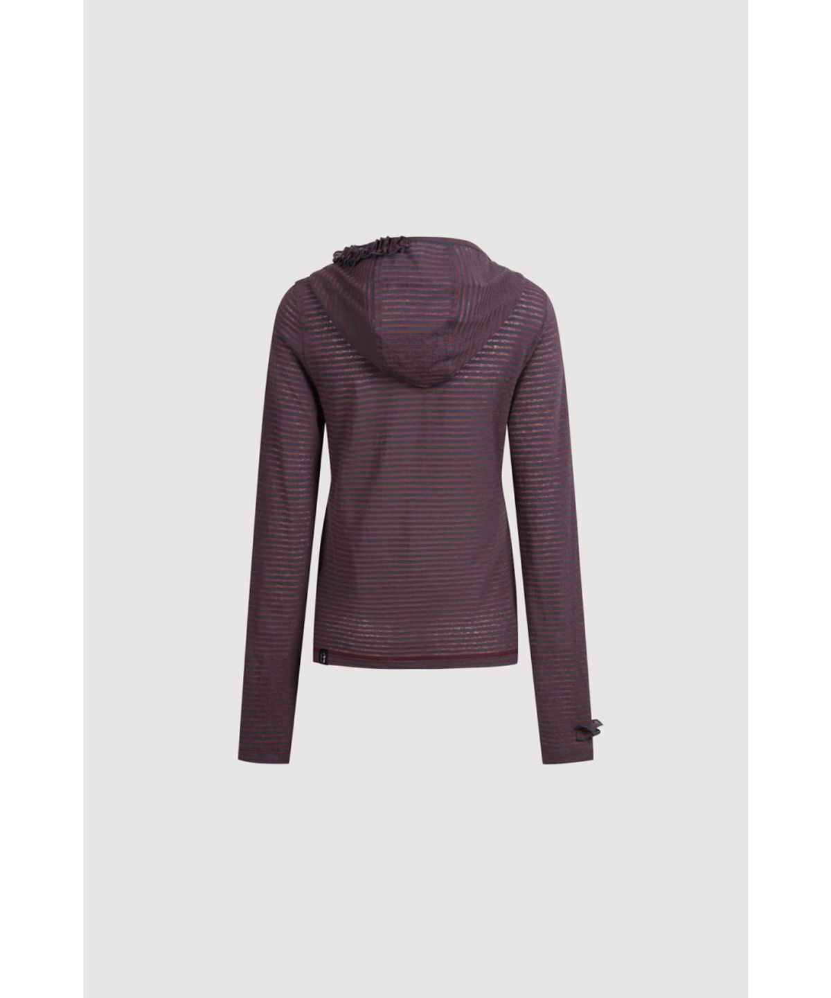 럭키슈에뜨(LUCKY CHOUETTE) Slim-fit Hood T-shirt LFTAX25455BRX