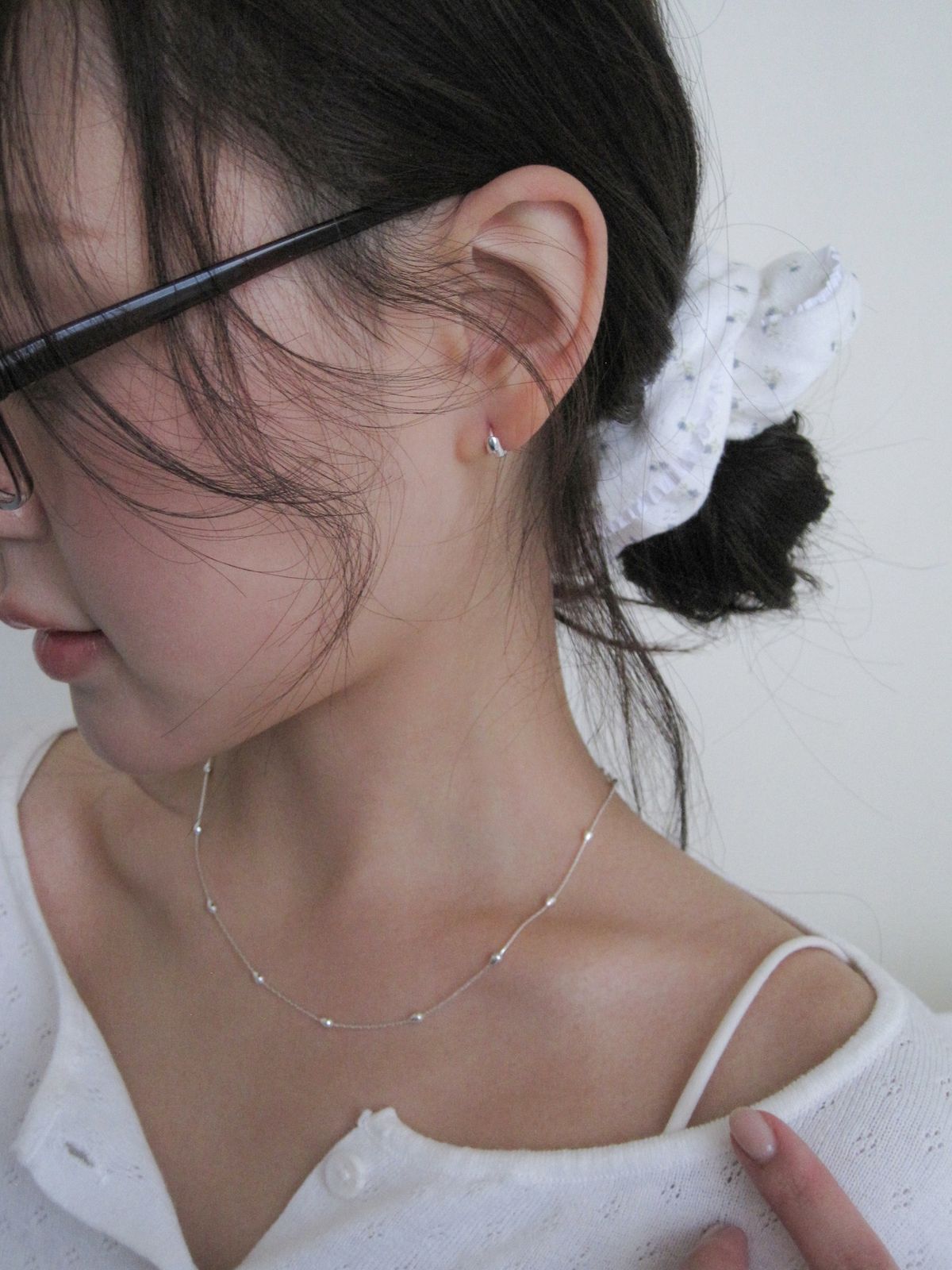 둥그런(DUNGEUREON) [925 Silver] Drew Bold Earrings