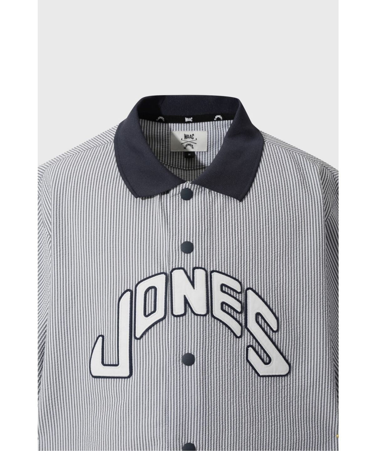 왁(WAAC) [WAAC X JONES] Men’s Seersucker Shirts WMTCM26470NYX