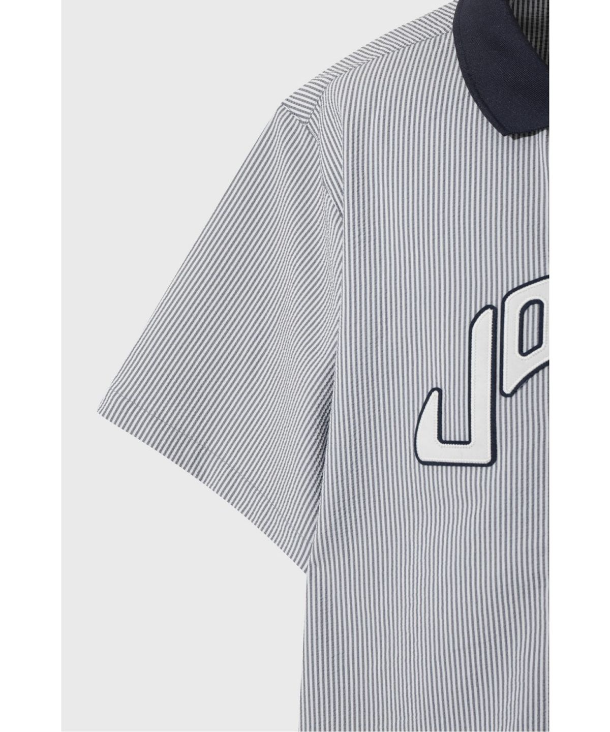 왁(WAAC) [WAAC X JONES] Men’s Seersucker Shirts WMTCM26470NYX