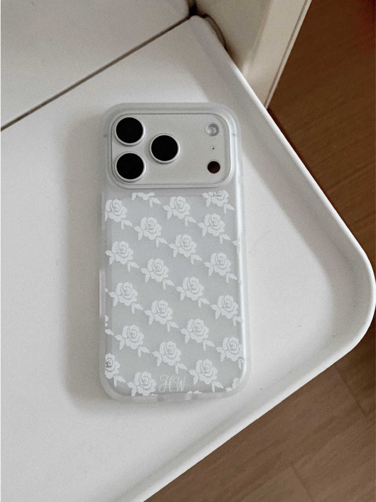 하우위(HOWIE) lace rose case