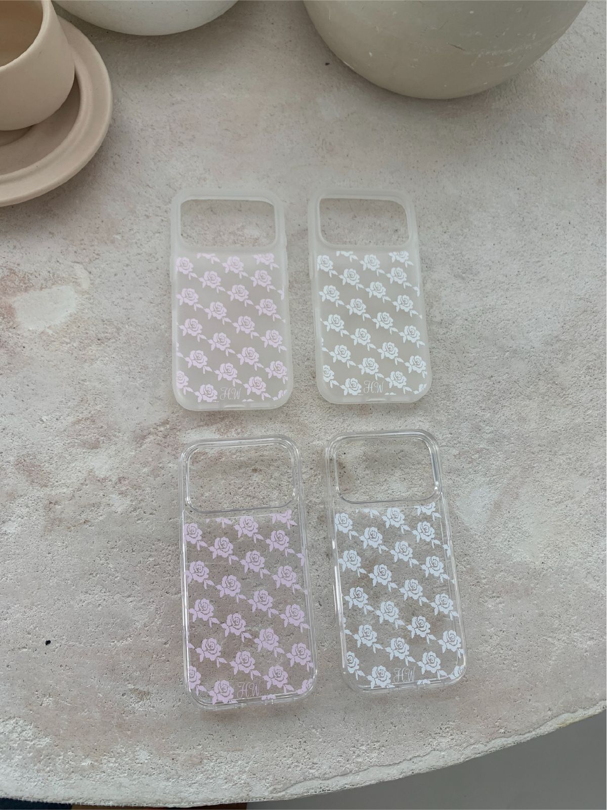 하우위(HOWIE) lace rose case