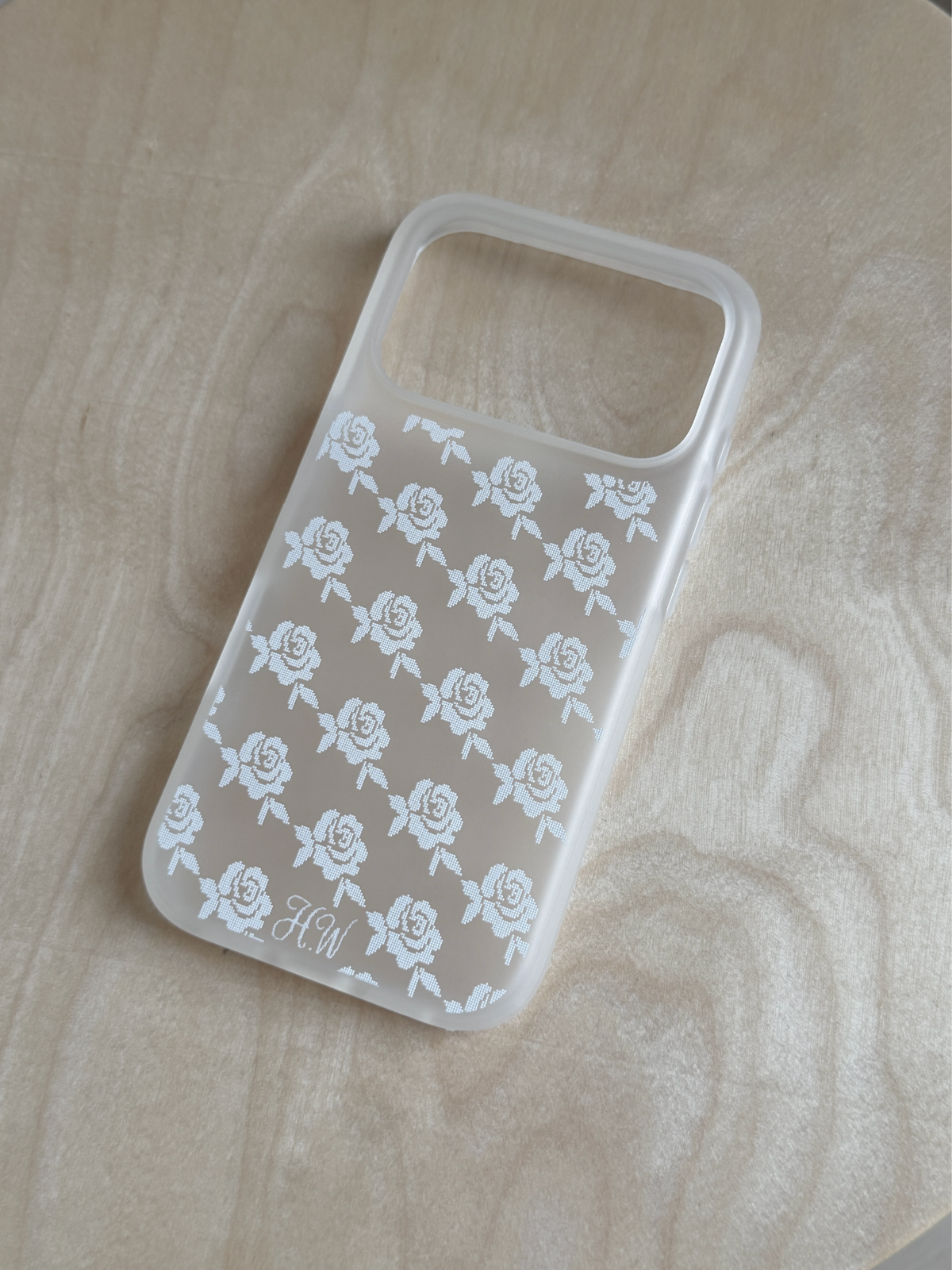 하우위(HOWIE) lace rose case