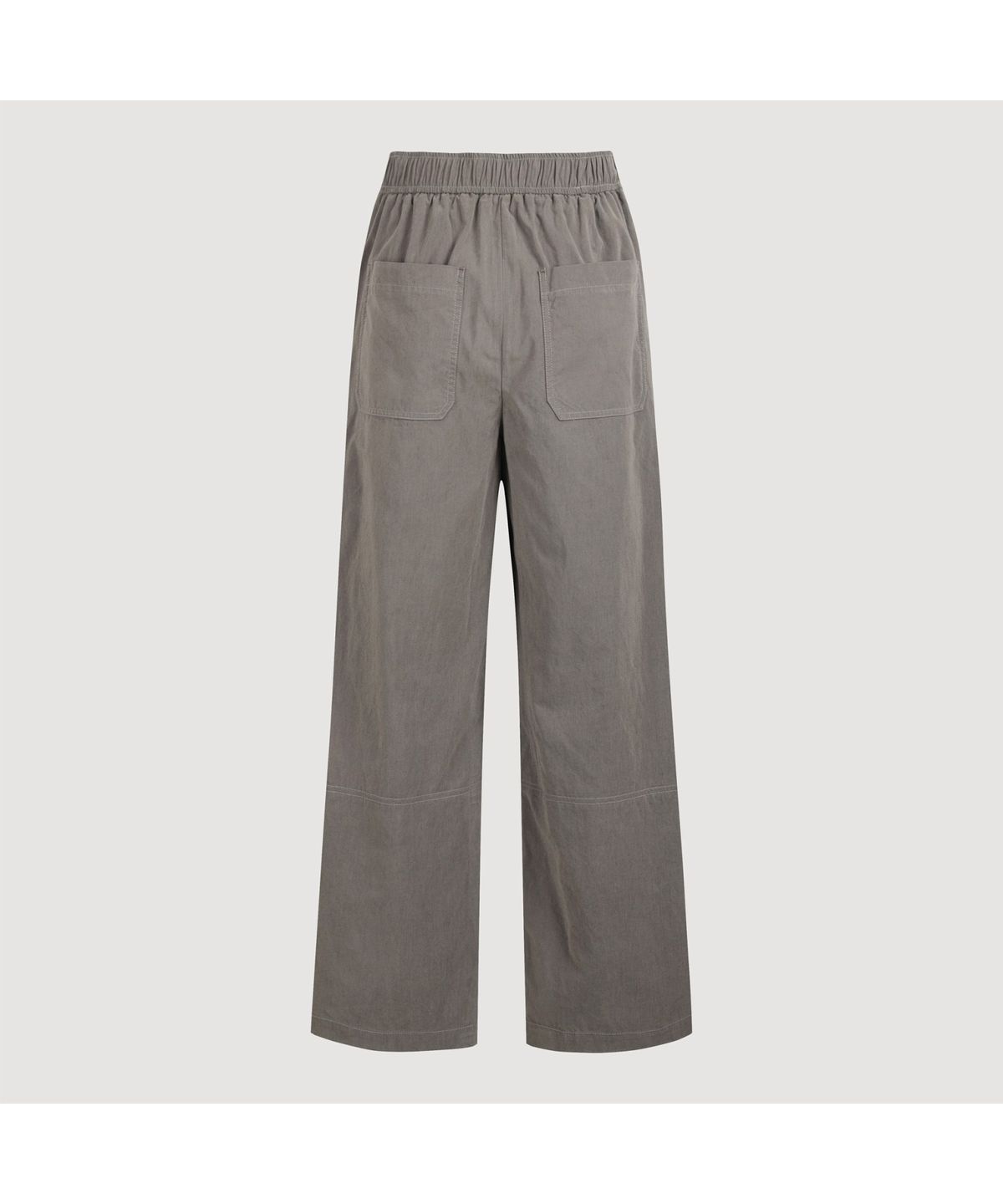 럭키슈에뜨(LUCKY CHOUETTE) Shirring Point Back Banding Cotton Pants (khaki) LFPNW25215KHX