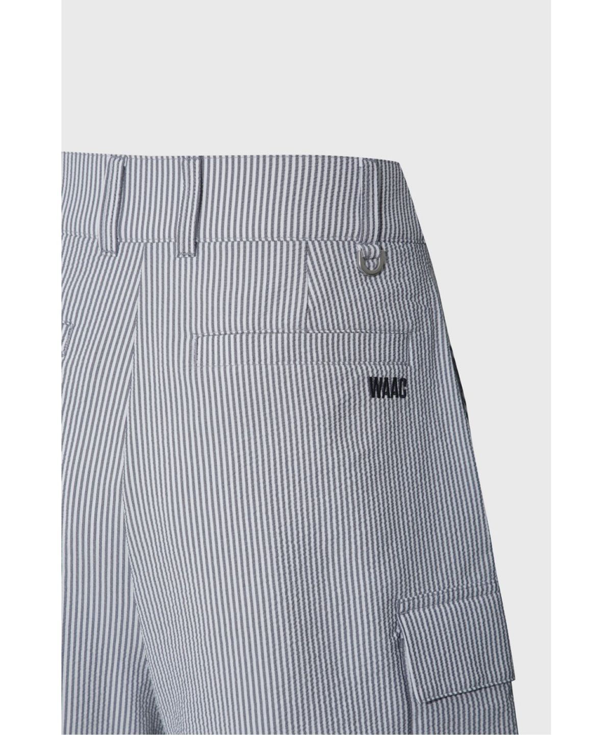 왁(WAAC) [WAAC X JONES] Women’s Seersucker Shorts WWPNM26470NYX