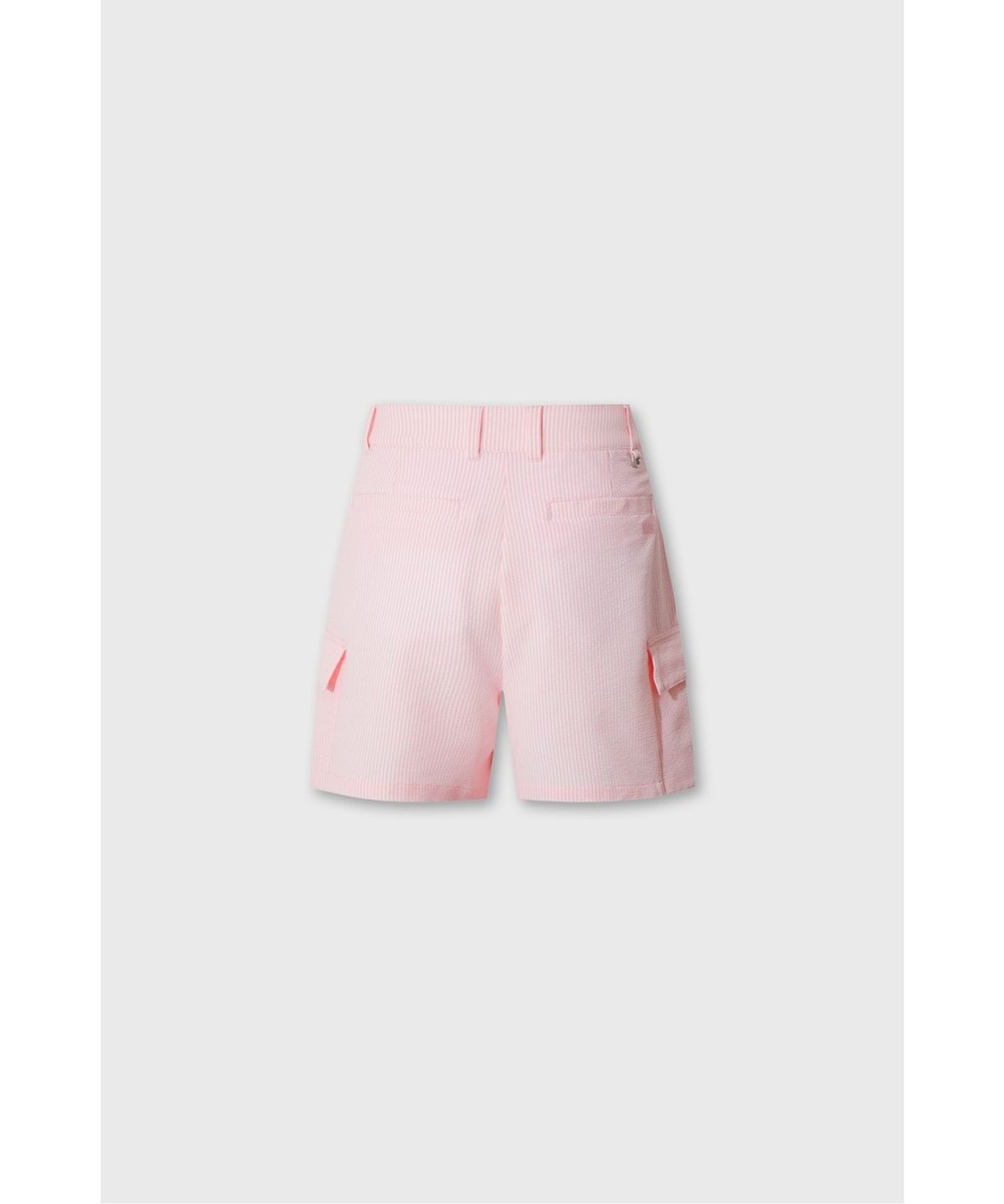 왁(WAAC) [WAAC X JONES] Women’s Seersucker Shorts WWPNM26470PIL
