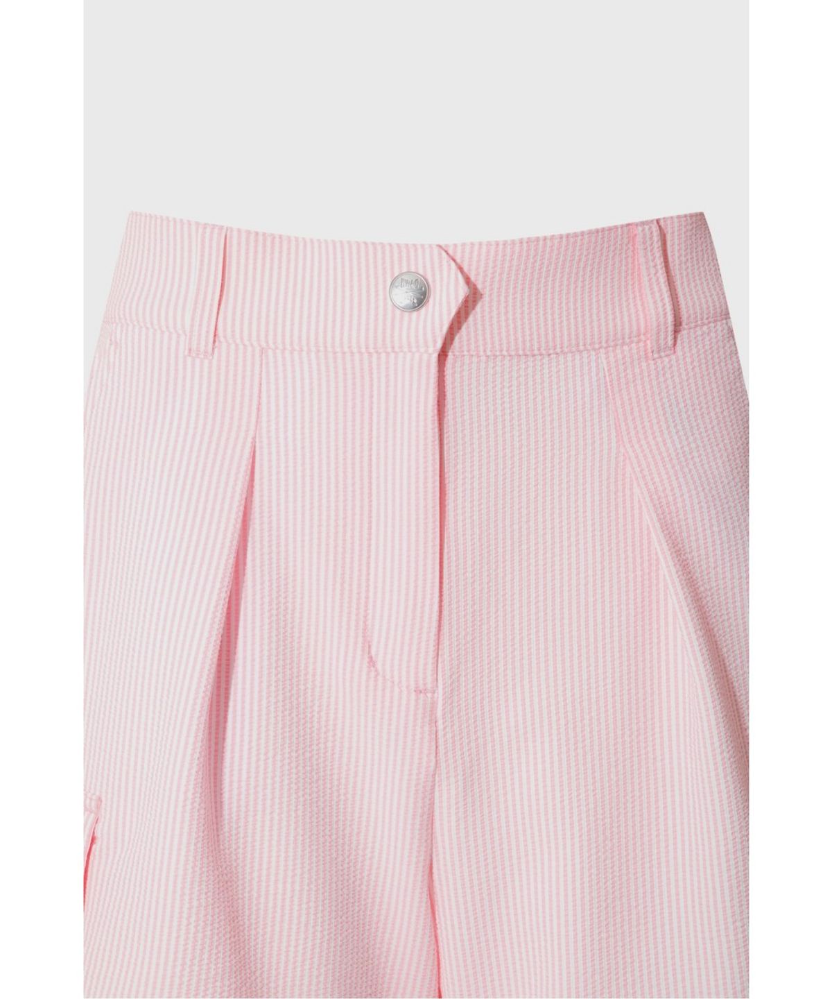 왁(WAAC) [WAAC X JONES] Women’s Seersucker Shorts WWPNM26470PIL