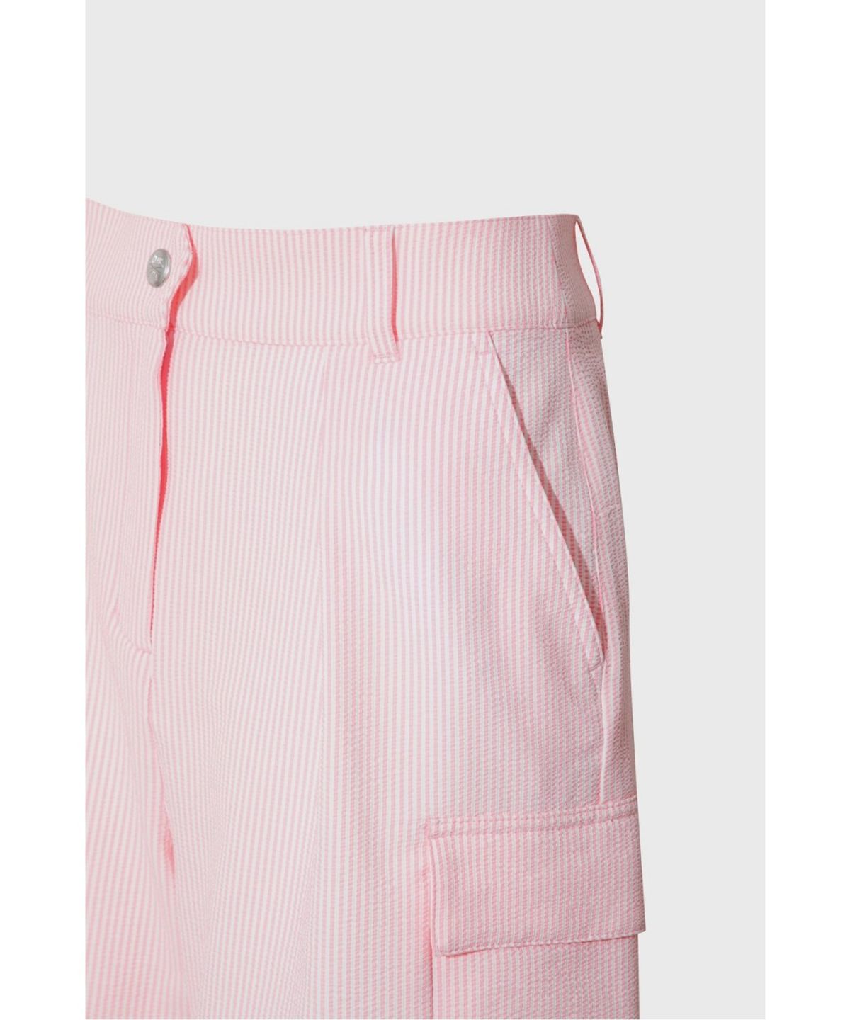 왁(WAAC) [WAAC X JONES] Women’s Seersucker Shorts WWPNM26470PIL