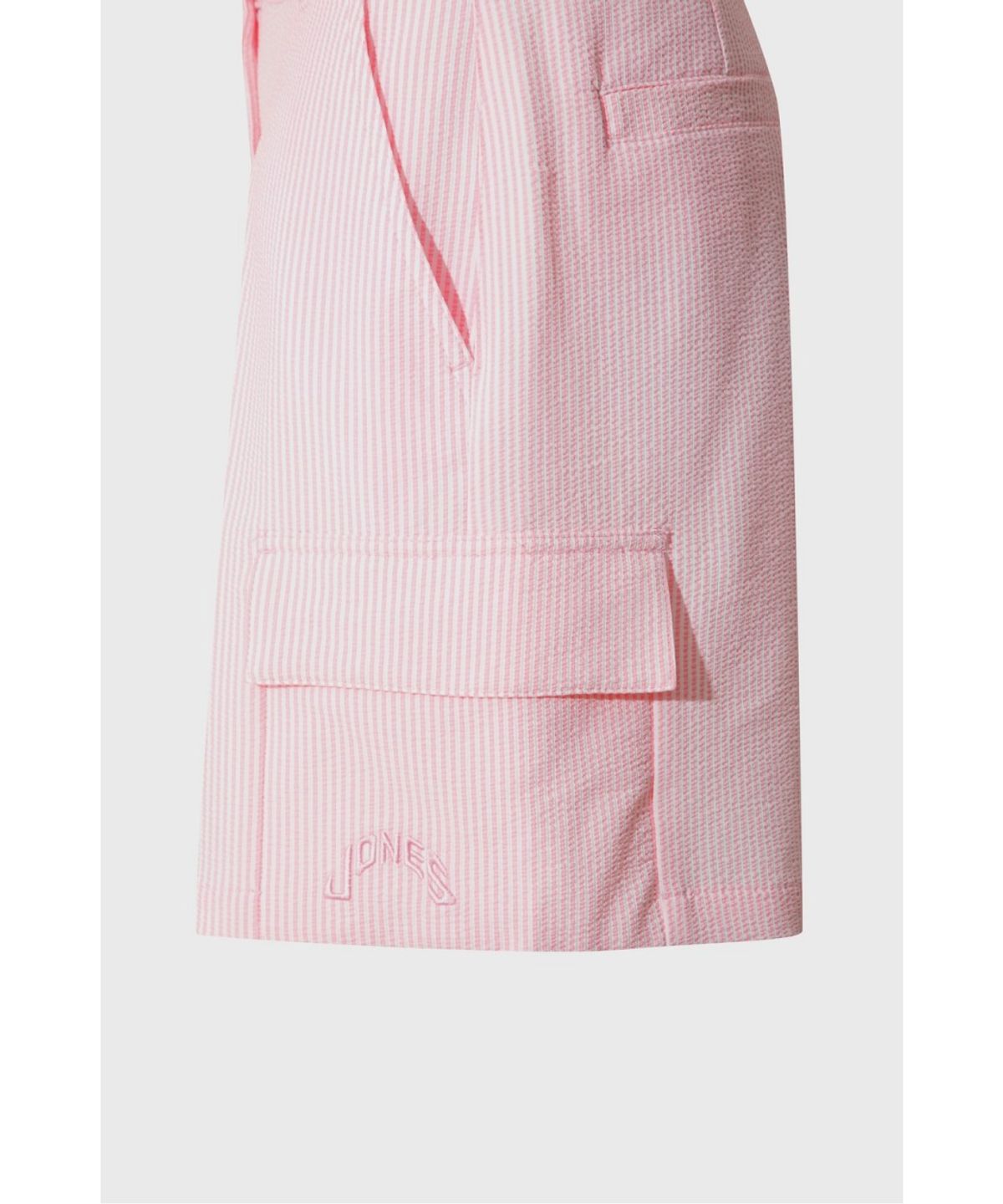 왁(WAAC) [WAAC X JONES] Women’s Seersucker Shorts WWPNM26470PIL