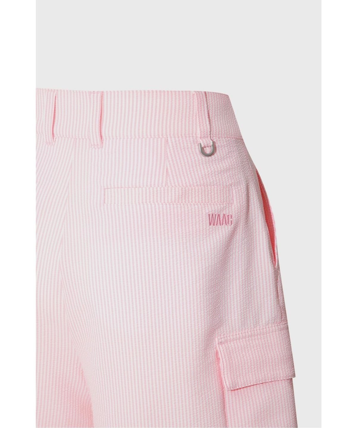 왁(WAAC) [WAAC X JONES] Women’s Seersucker Shorts WWPNM26470PIL