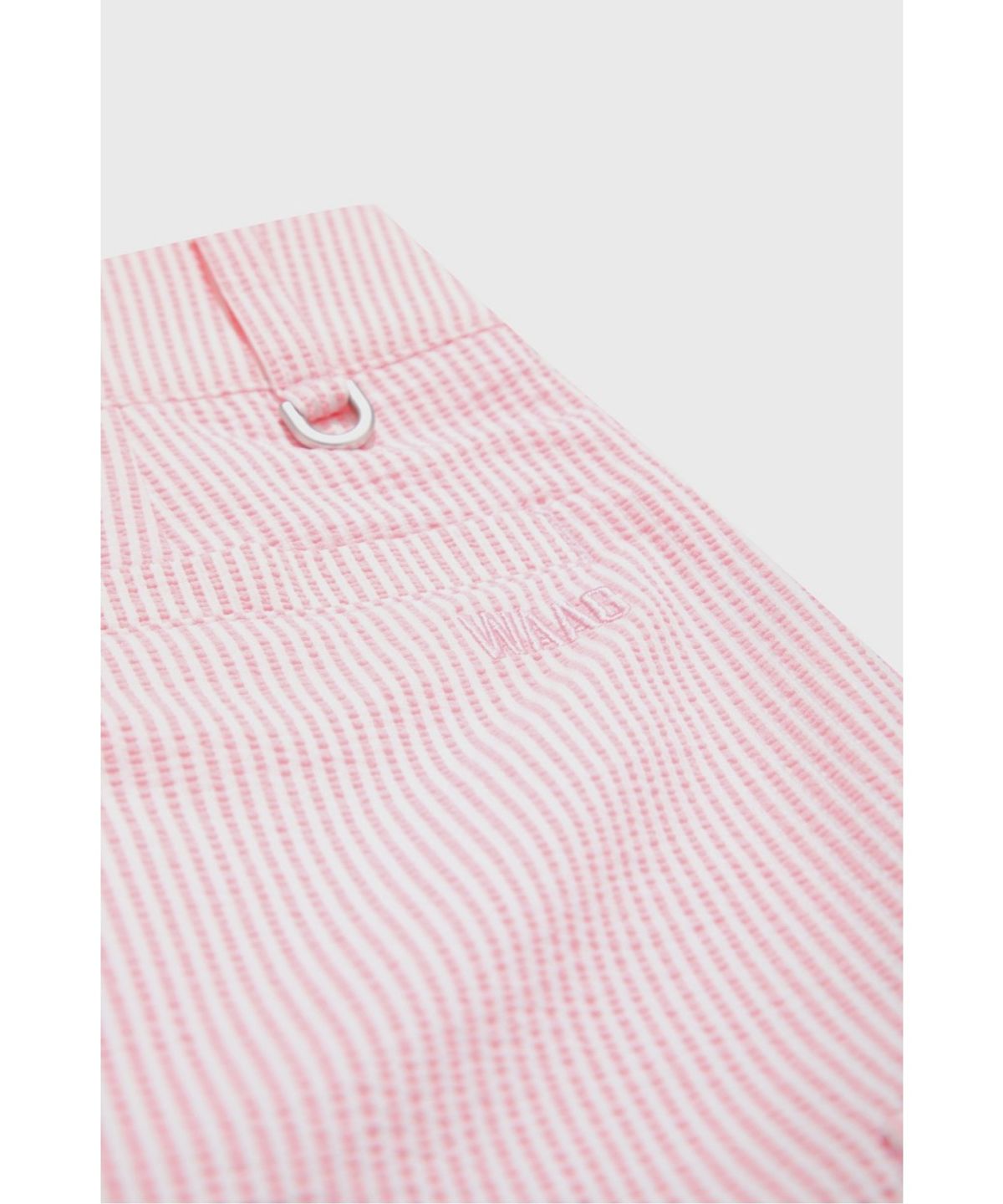 왁(WAAC) [WAAC X JONES] Women’s Seersucker Shorts WWPNM26470PIL