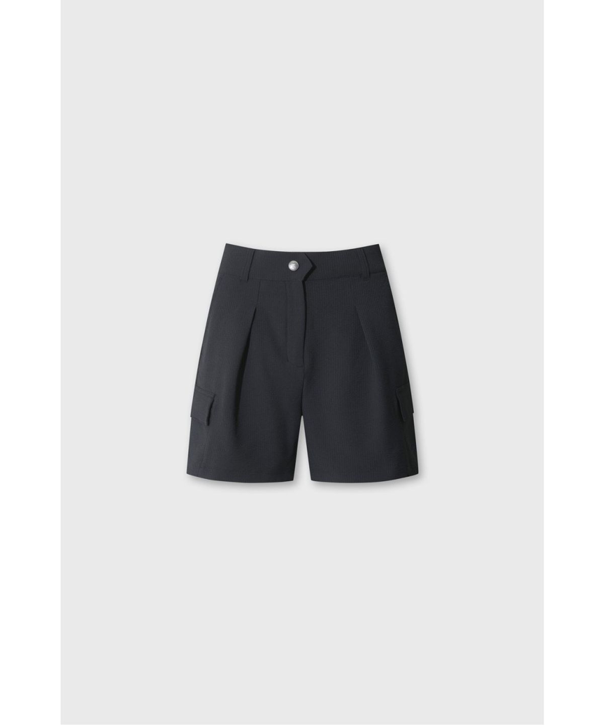 왁(WAAC) [WAAC X JONES] Women’s Seersucker Shorts WWPNM26470NYD