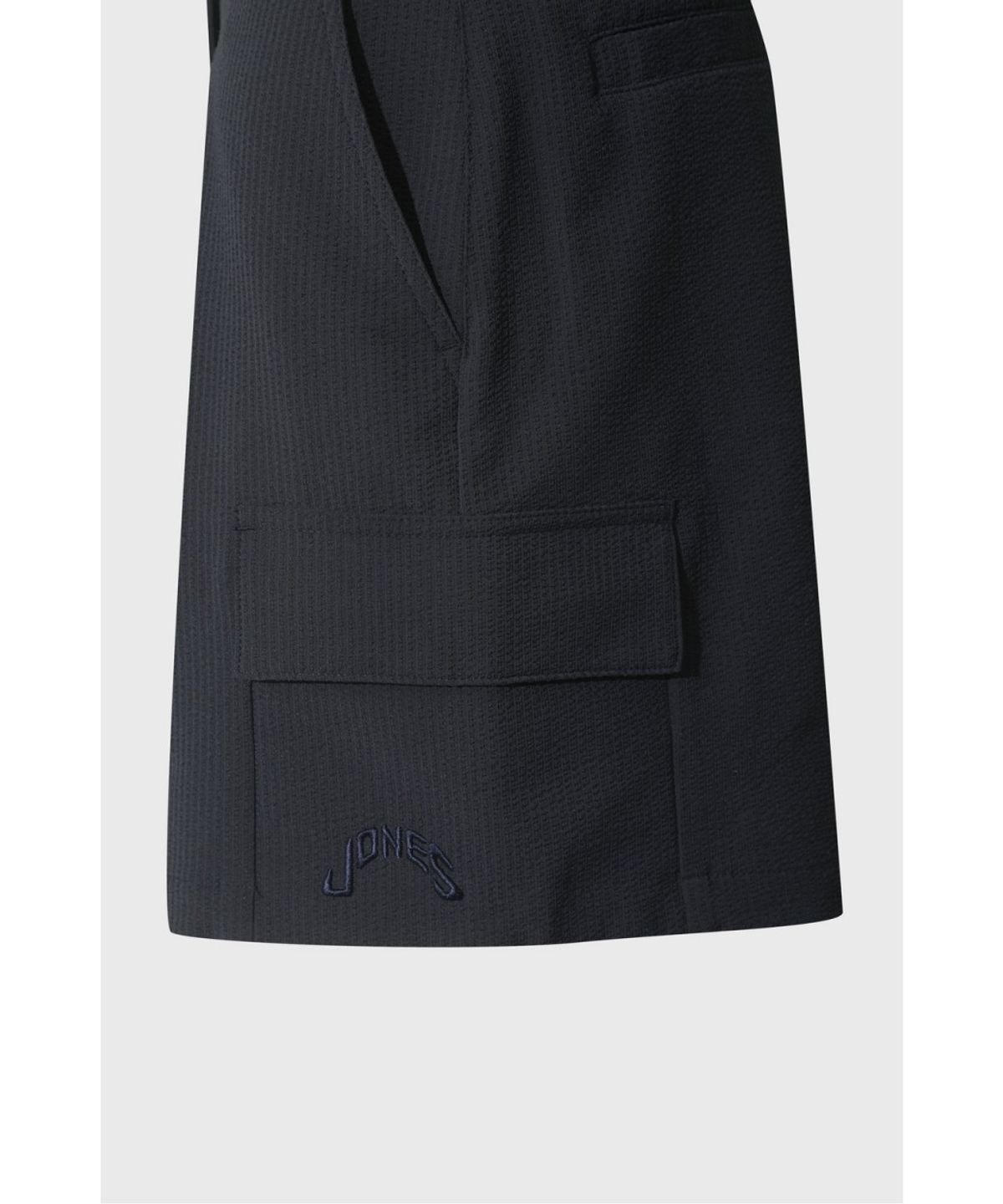 왁(WAAC) [WAAC X JONES] Women’s Seersucker Shorts WWPNM26470NYD