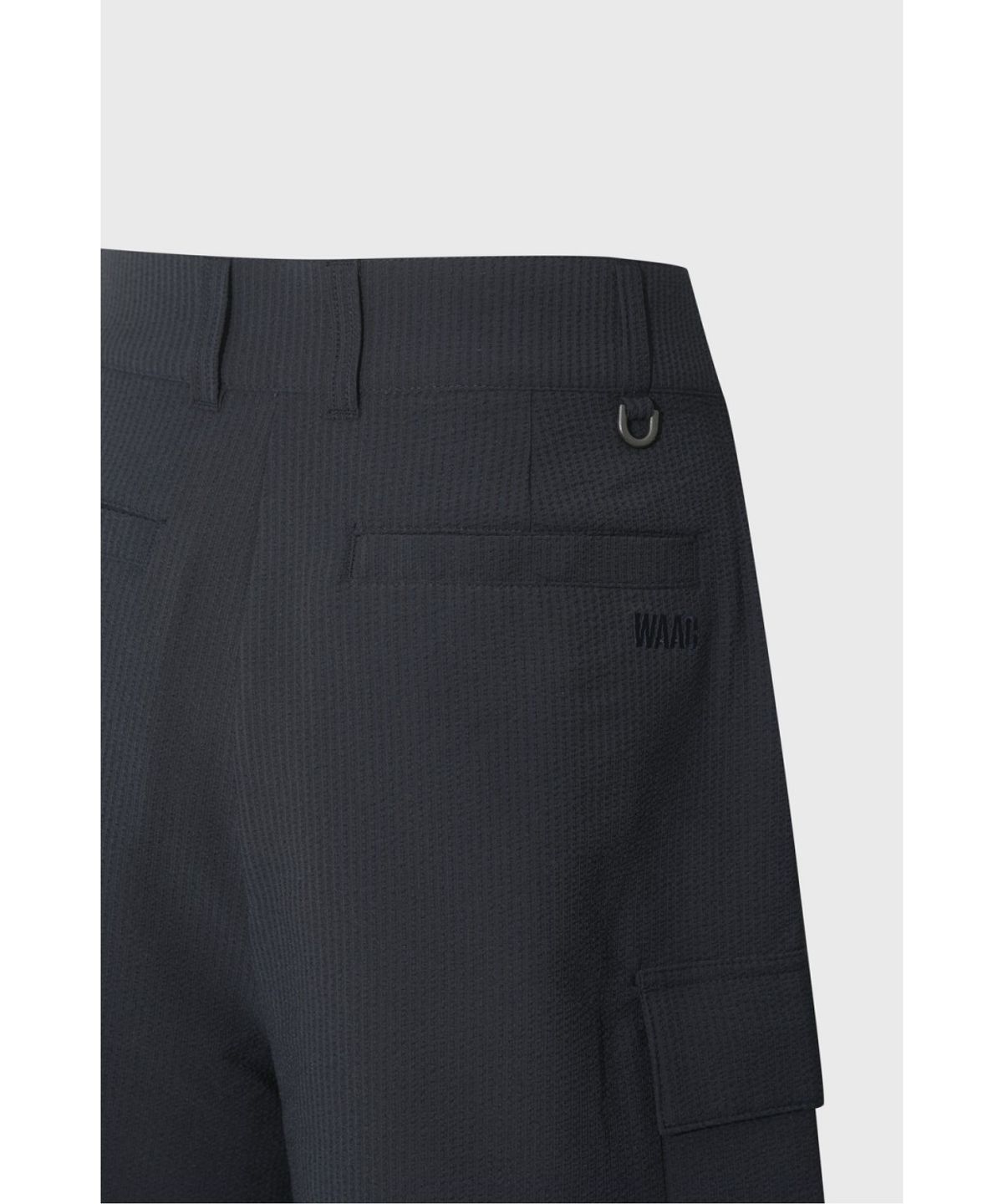 왁(WAAC) [WAAC X JONES] Women’s Seersucker Shorts WWPNM26470NYD