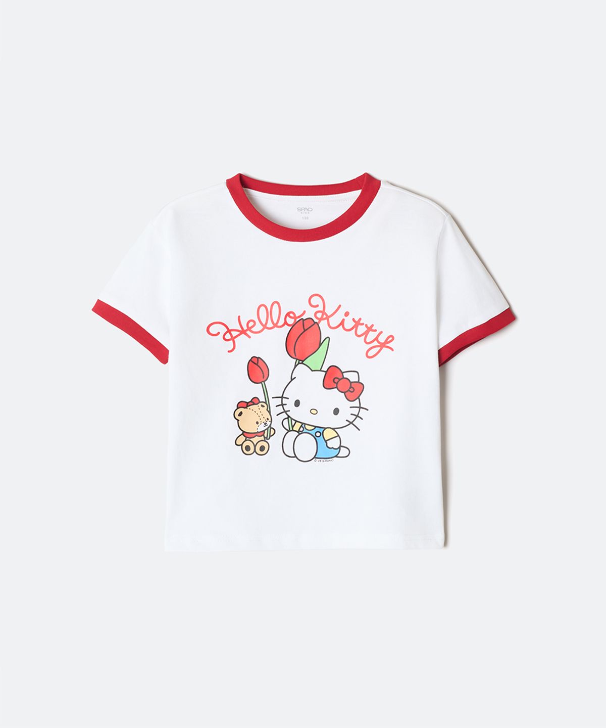 스파오 키즈(SPAO KIDS) [키즈] (산리오캐릭터즈) 스커트 상하세트(RED)_SPSMG25KG1