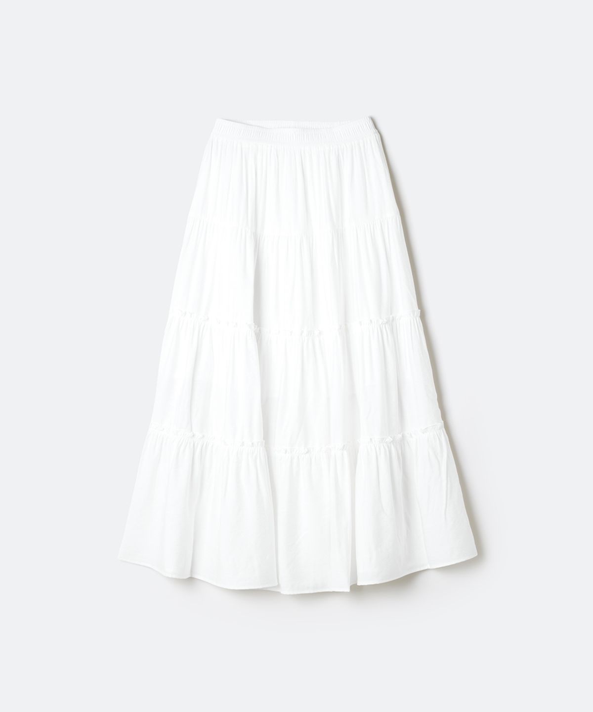 스파오(SPAO) 티어드 롱 스커트_SPWHG37G01