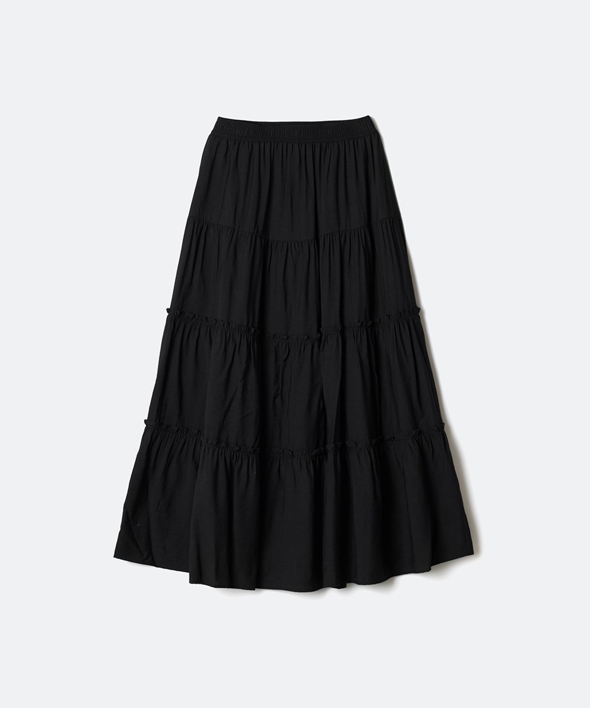 스파오(SPAO) 티어드 롱 스커트_SPWHG37G01