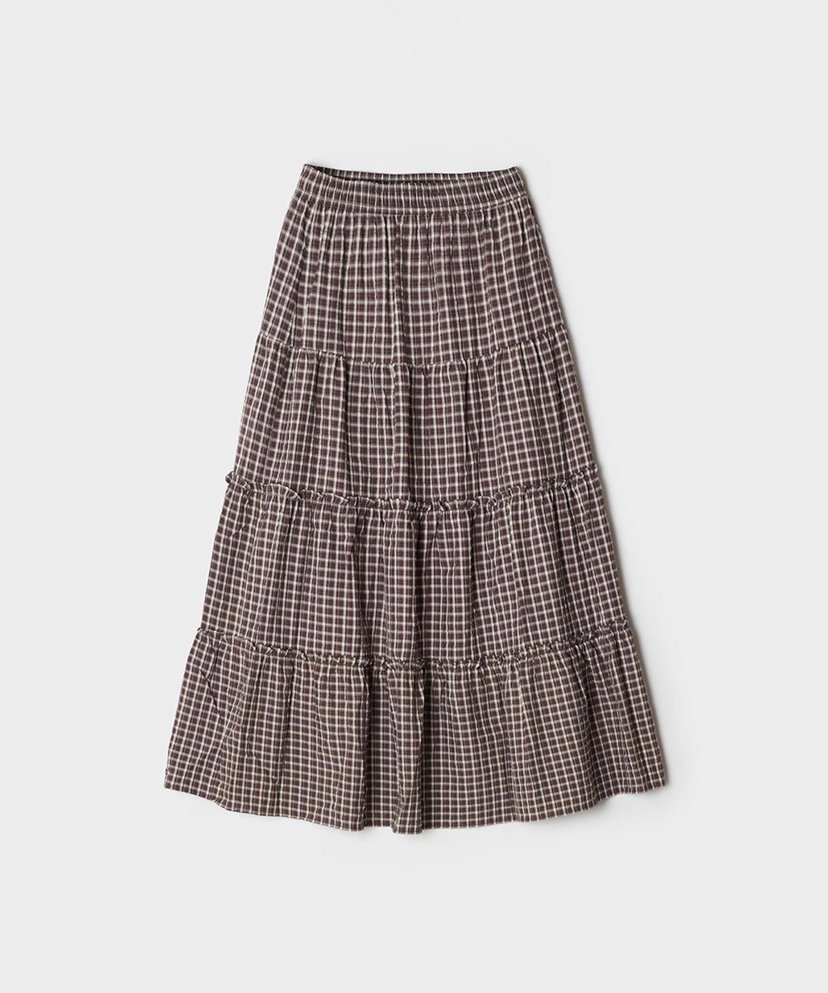 스파오(SPAO) 티어드 롱 스커트_SPWHG37G01