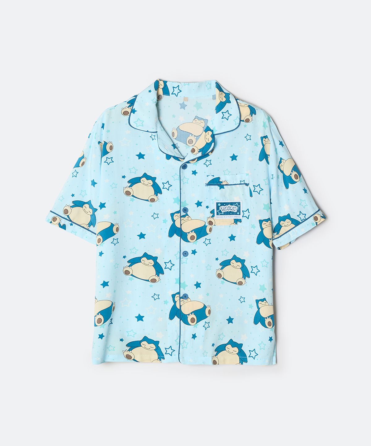 스파오(SPAO) [포켓몬] 반팔 파자마(BLUE)_SPPPG25U15
