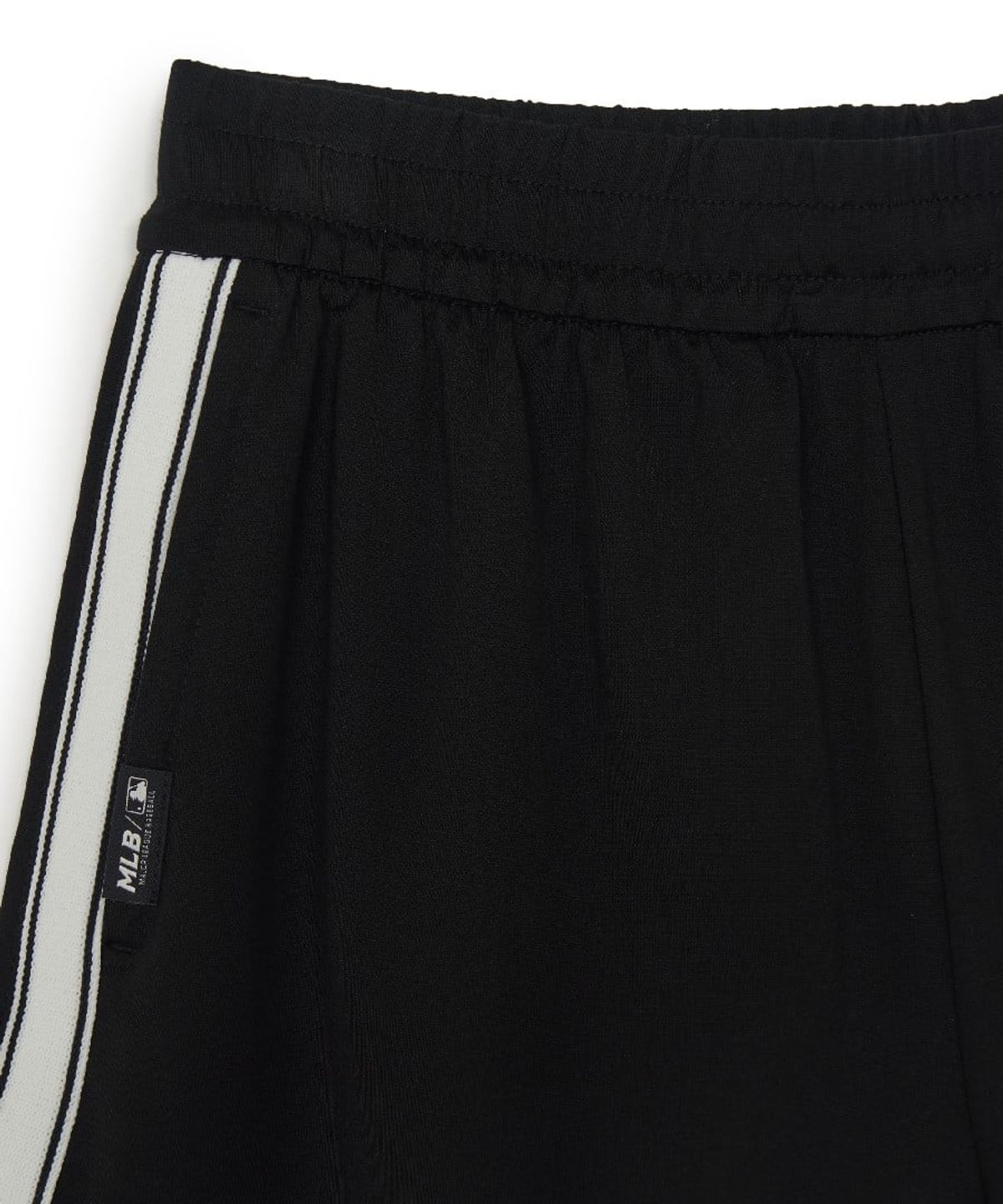 엠엘비(MLB) 여성 베이직 스몰로고 트랙 돌핀 팬츠 NY (Black)