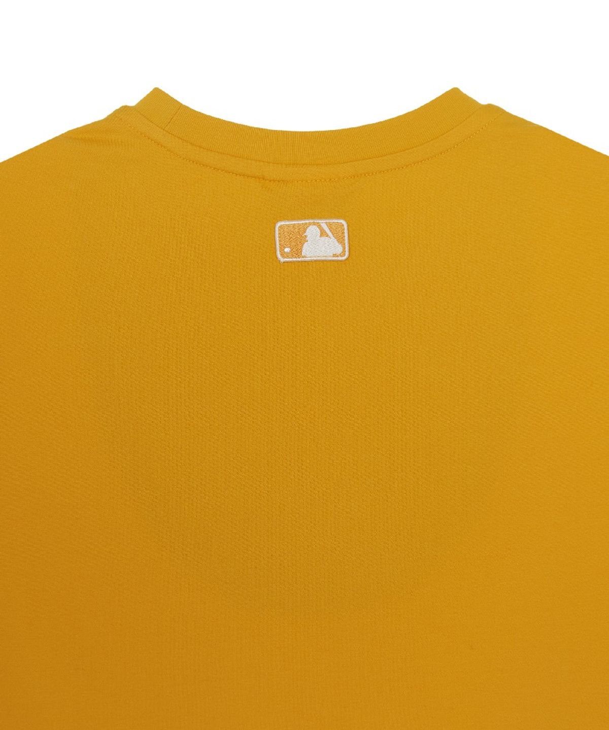 엠엘비(MLB) 빈티지 스포티브 컬시브 레터 반팔 티셔츠 NY (D.Yellow)