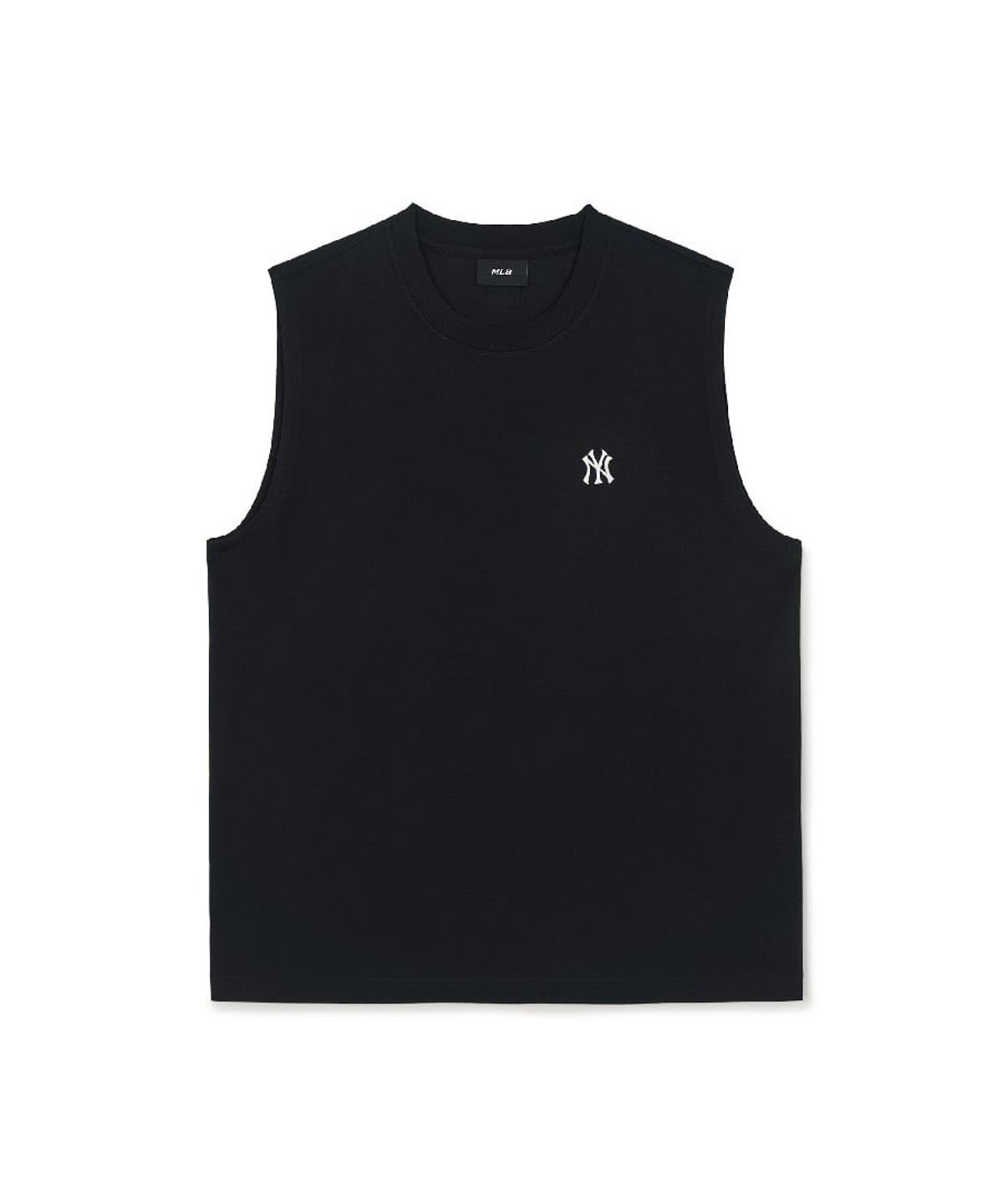 엠엘비(MLB) 베이직 스몰로고 나시 티셔츠 NY (Black)