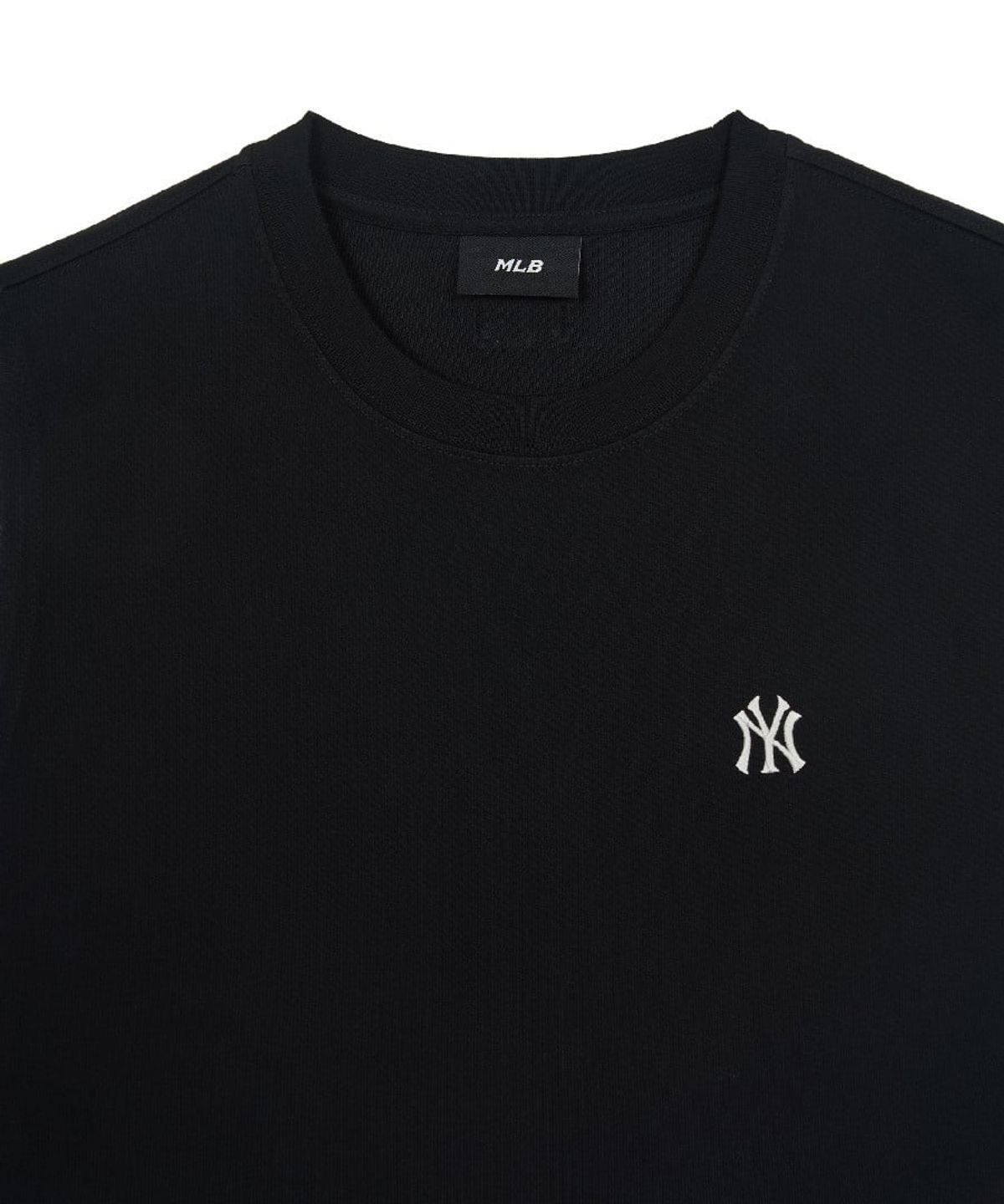엠엘비(MLB) 베이직 스몰로고 나시 티셔츠 NY (Black)