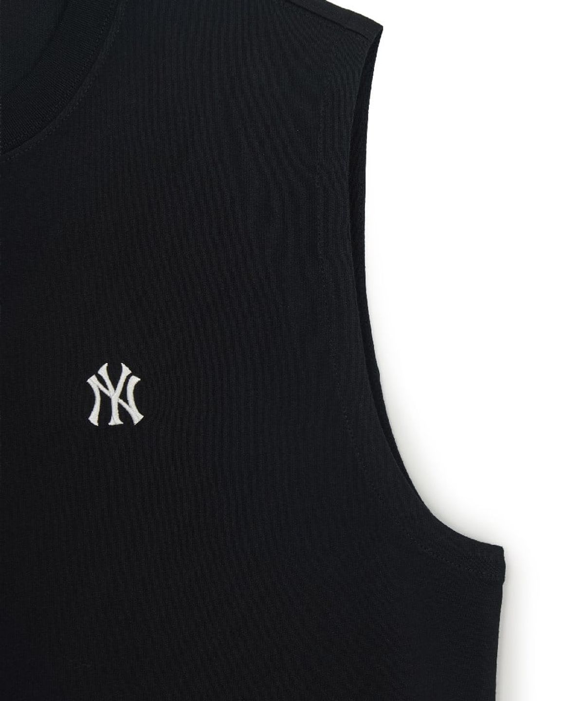 엠엘비(MLB) 베이직 스몰로고 나시 티셔츠 NY (Black)