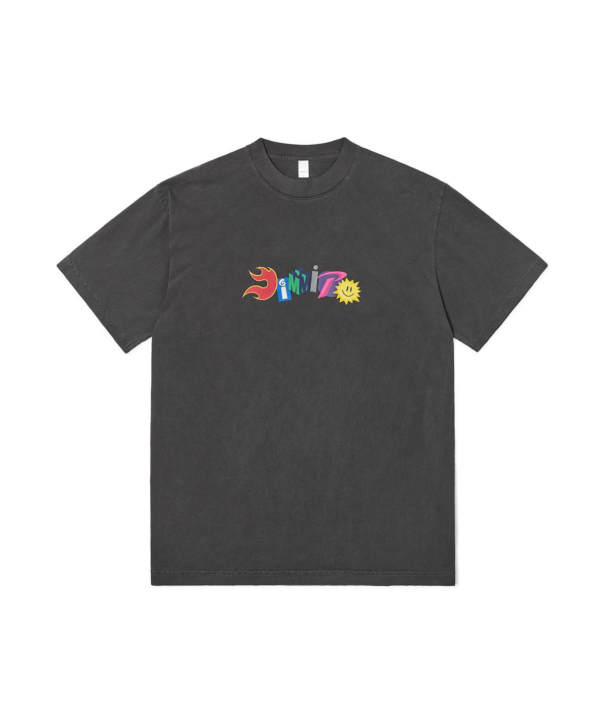 디미토(DIMITO) GRAPHIC COMBO SSV GD 6.5OZ TEE VINTAGE BLACK