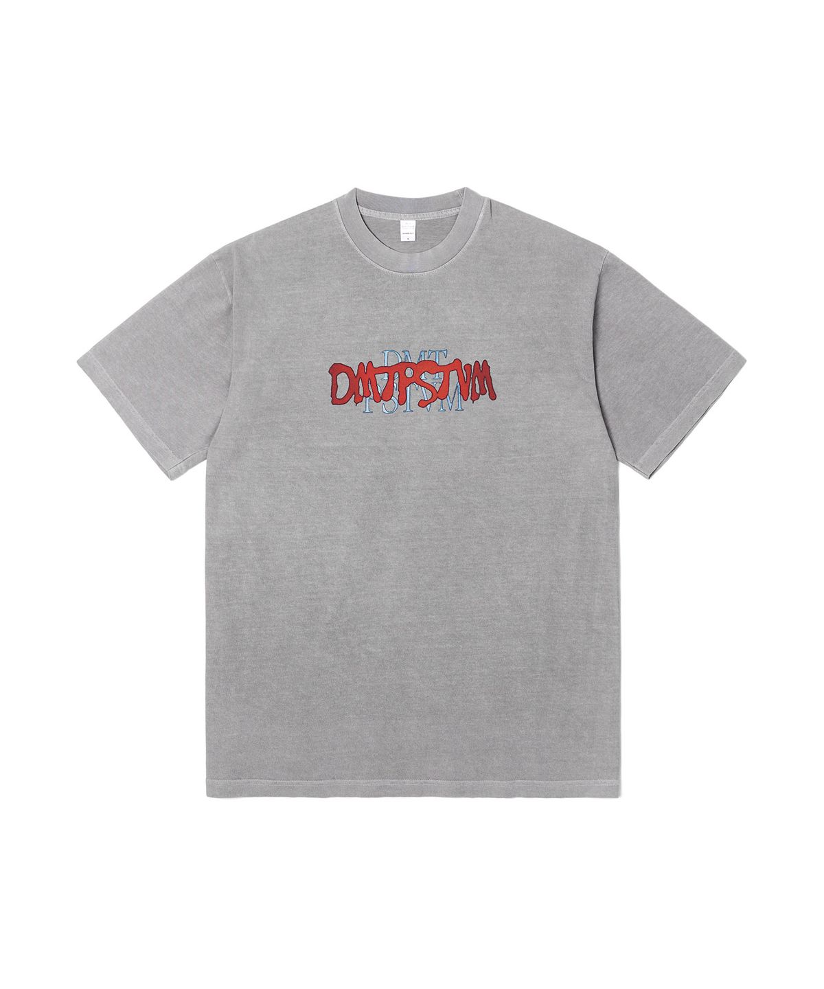 디미토(DIMITO) CRT TYPE DMT SSV GD 6.5OZ TEE DARK SILVER