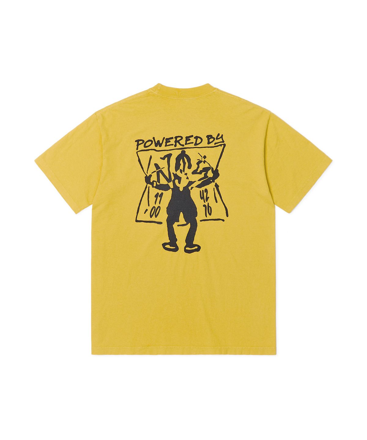 디미토(DIMITO) POWERED BY NSS SSV GD 6.5OZ TEE SPECTRA YELLOW