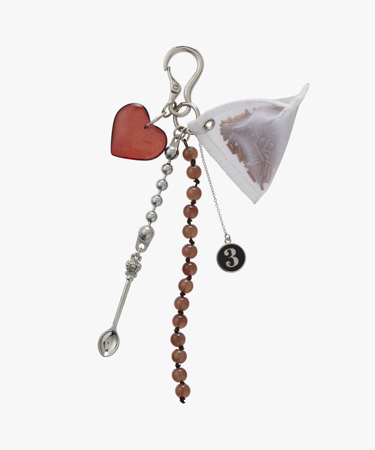 트리마치(TRIMARCH) Tea Personality Charm / Brown