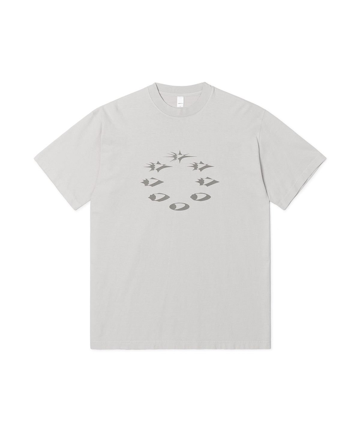 디미토(DIMITO) D-AXIS CYCLE SSV GD 6.5OZ TEE LIGHT GREY