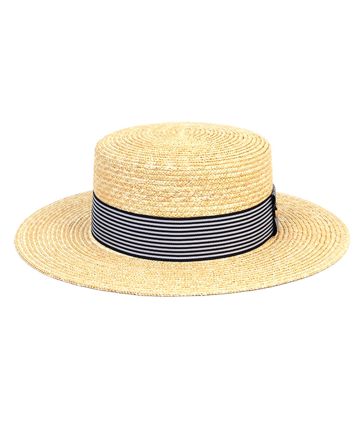 유니버셜 케미스트리(UNIVERSAL CHEMISTRY) Stripe Line Kangkang Panama Hat 파나마햇