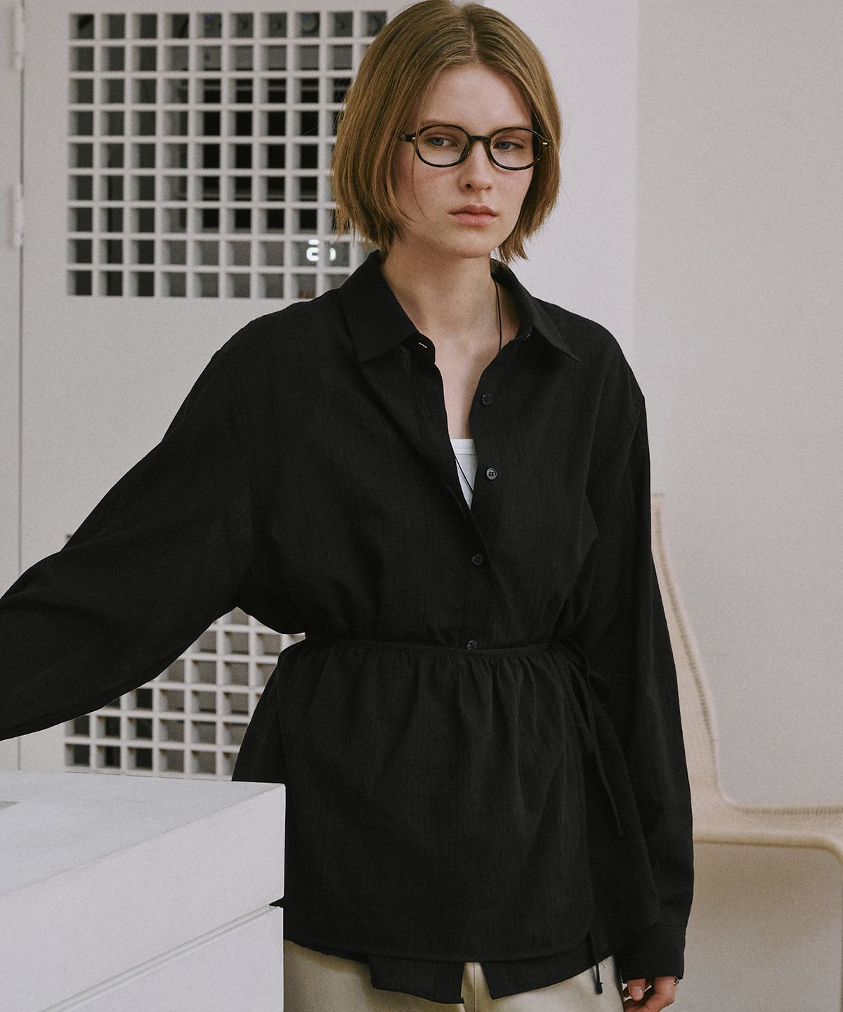 로브로브(LOVLOV) ATTITUDE LAYER SHIRT