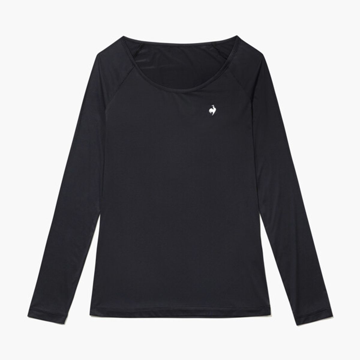르꼬끄 골프(LECOQ GOLF) 여성 냉감 라운드넥 베이스레이어 _BLCK GR122LIL31