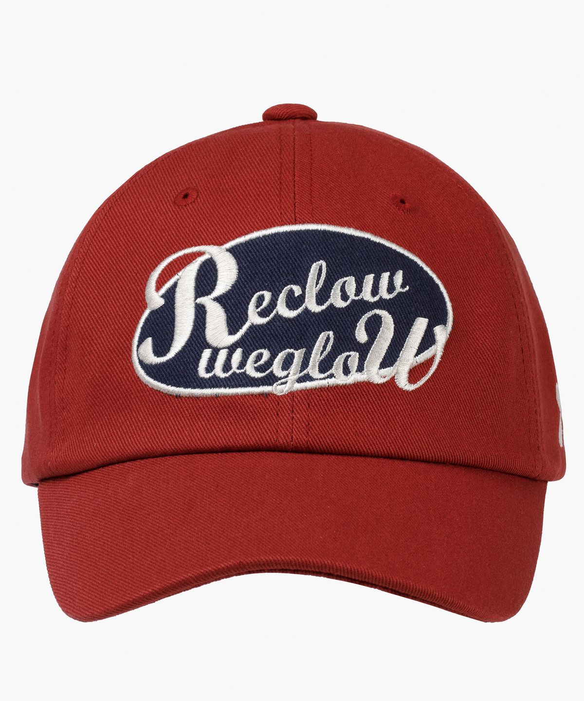 리끌로우(RECLOW) RC GLOW 로고 볼캡 BURGUNDY