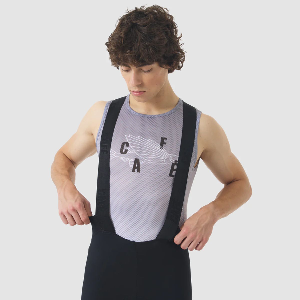 카페 드 사이클리스트(CAFE DU CYCLISTE) 릴리안 클래식 민소매 베이스레이어 그라디언트 스톰 남성