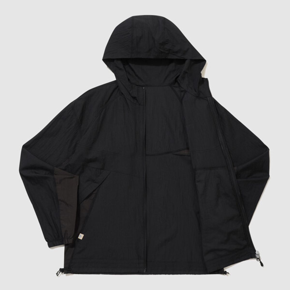엄브로(UMBRO) 썬가드 초경량 후드 바람막이 자켓 블랙 UR221CJK43
