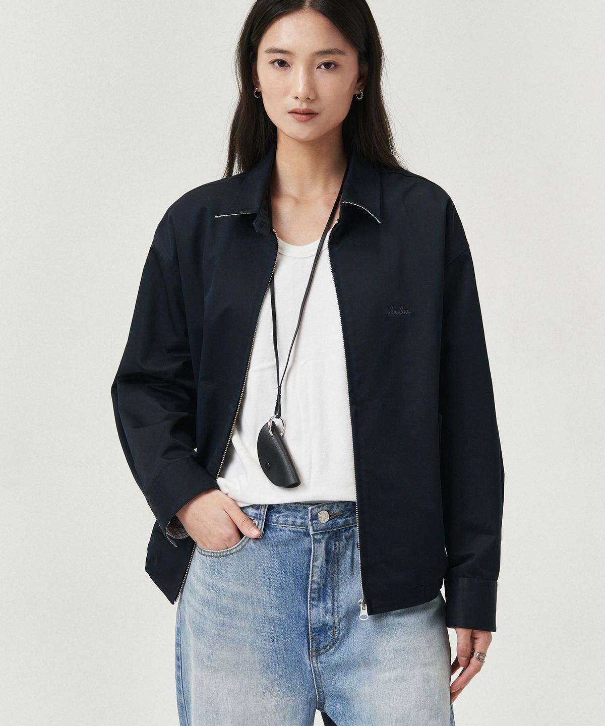 로브로브(LOVLOV) CHINO ZIP JUMPER