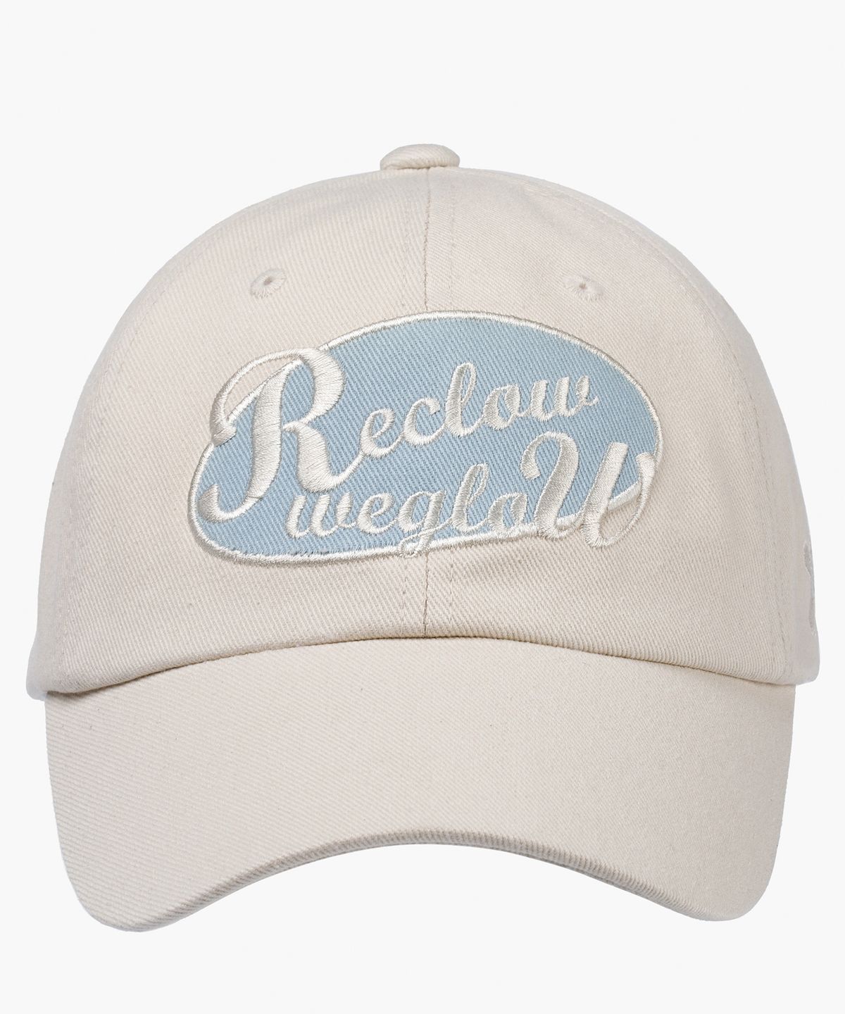 리끌로우(RECLOW) RC GLOW 로고 볼캡 IVORY