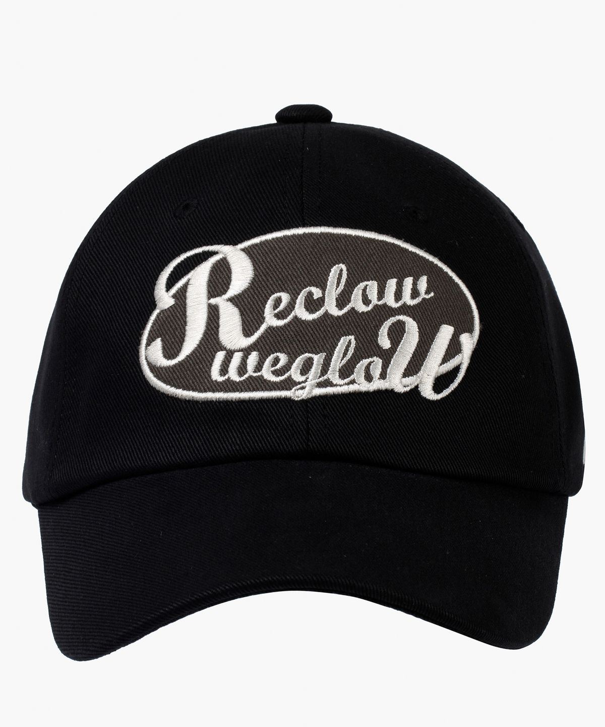 리끌로우(RECLOW) RC GLOW 로고 볼캡 BLACK
