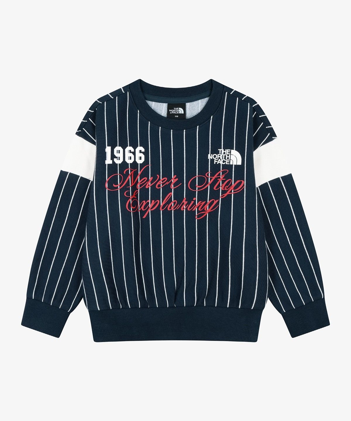 노스페이스 키즈(THE NORTH FACE KIDS) 키즈 스타라인 스웻 세트 NM5MS03S_NAV