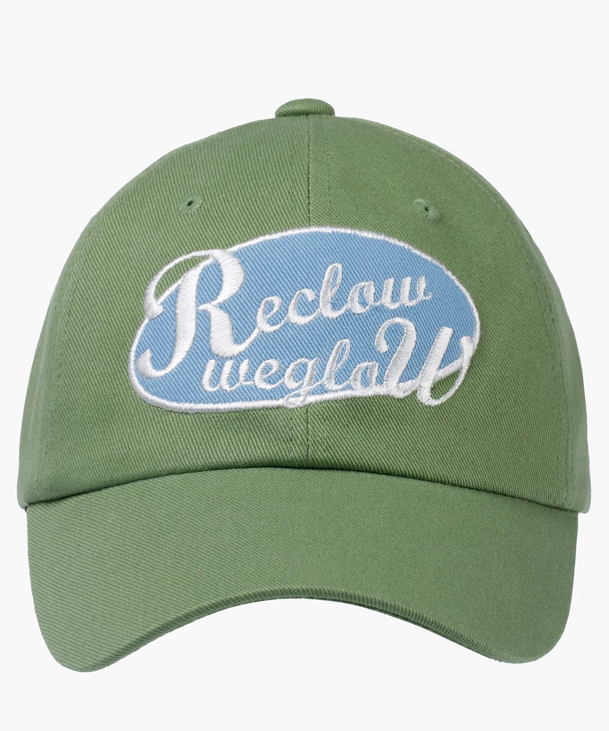 리끌로우(RECLOW) RC GLOW 로고 볼캡 SAGE GREEN