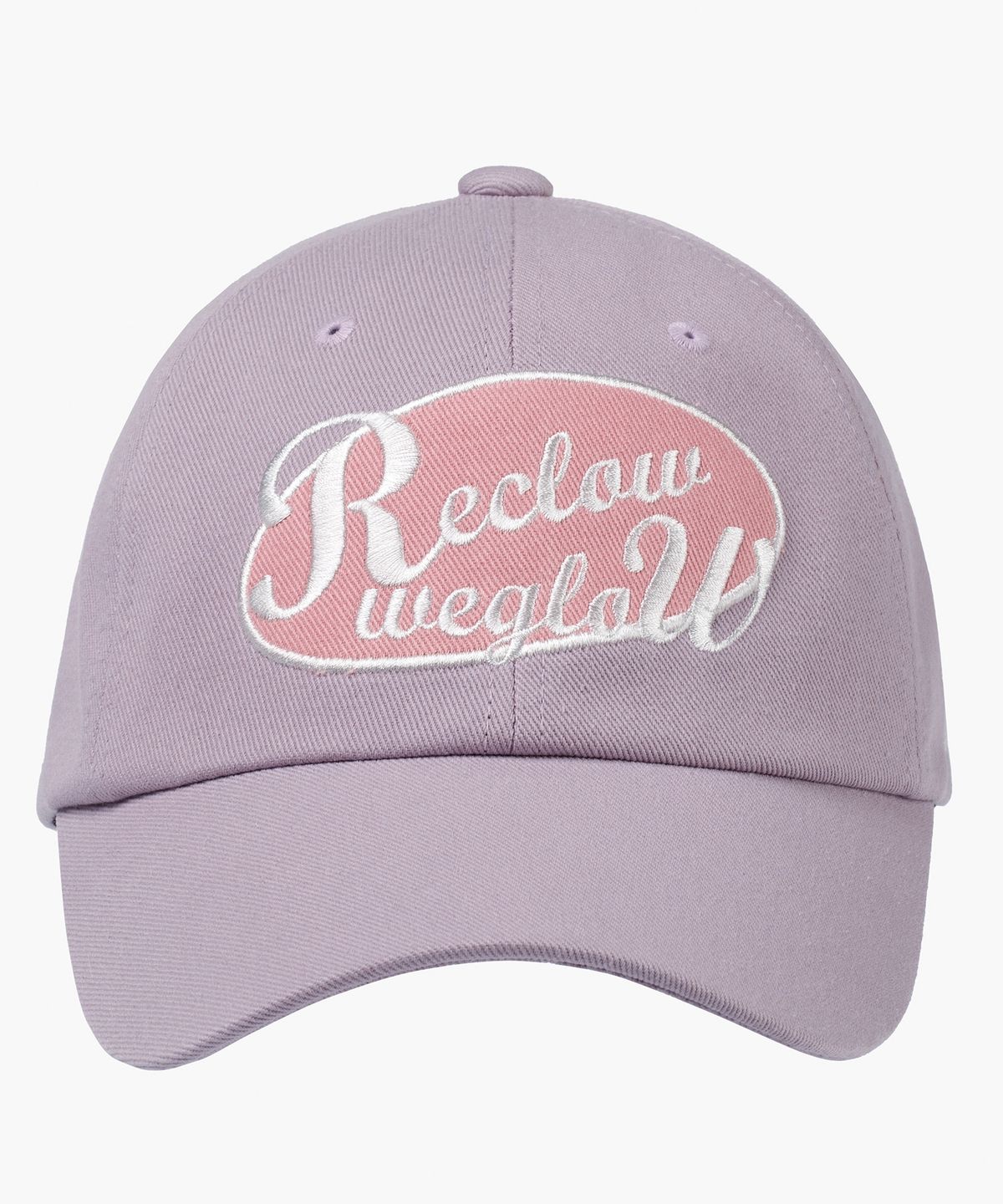리끌로우(RECLOW) RC GLOW 로고 볼캡 PURPLE