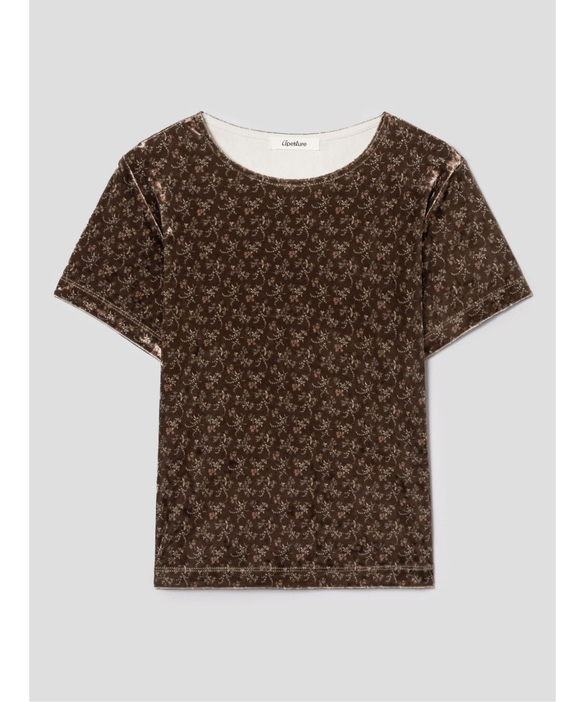 디애퍼처(THE APERTURE) Biella Top  Brown (TA5742A15D)